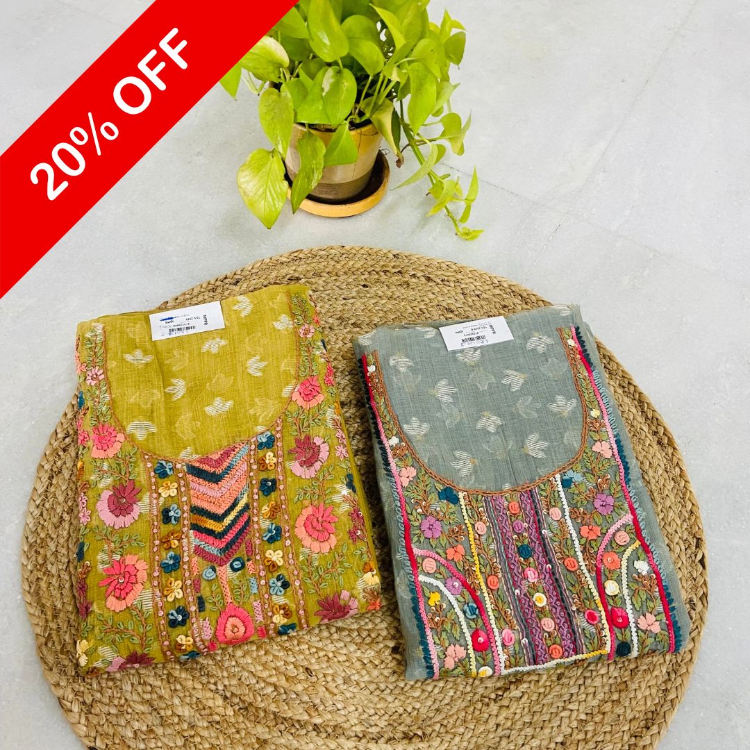 Unstitched Salwar Suit Sets