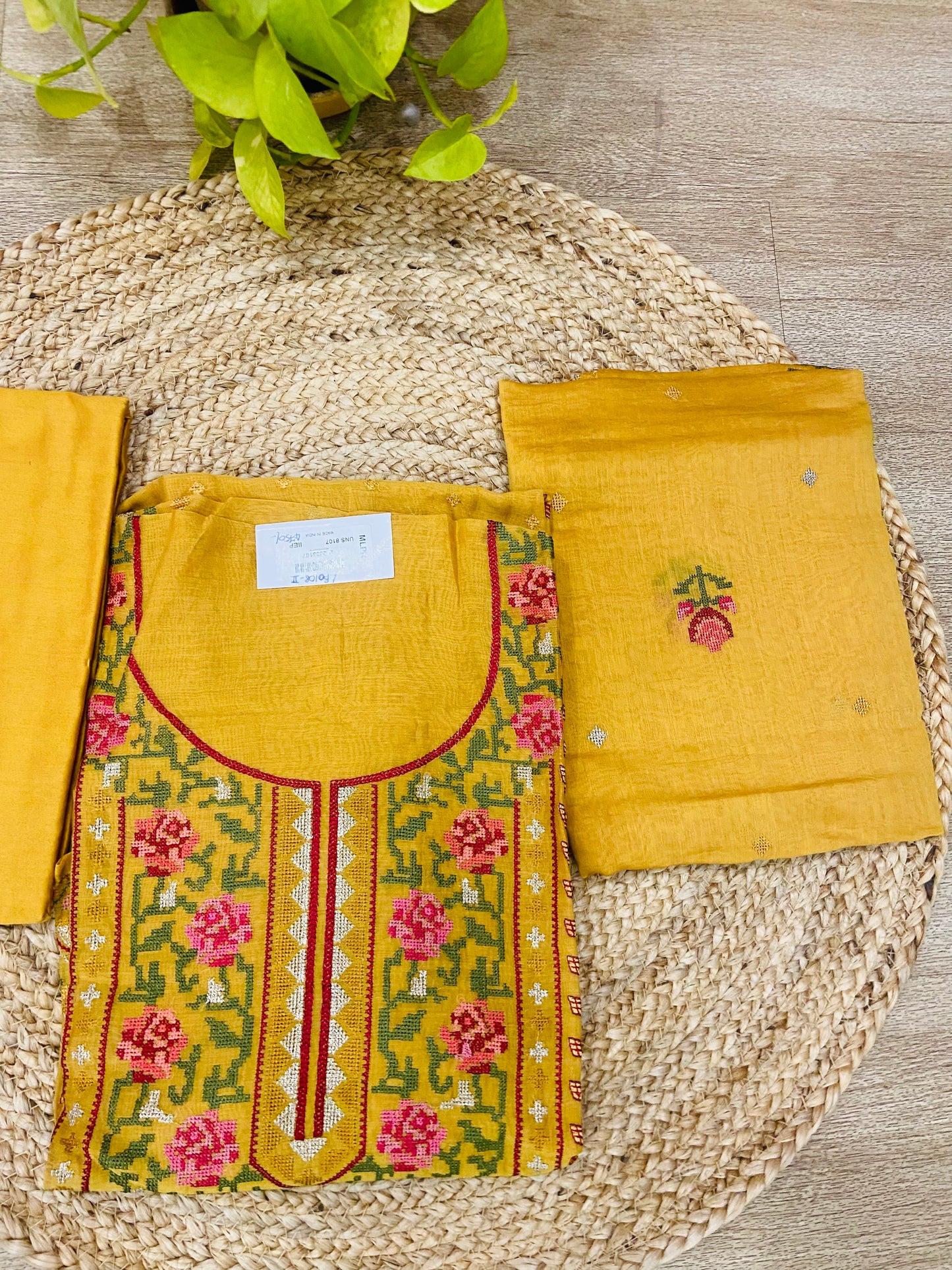 LB0108-II Yellow Coloured Salwar Suit Set