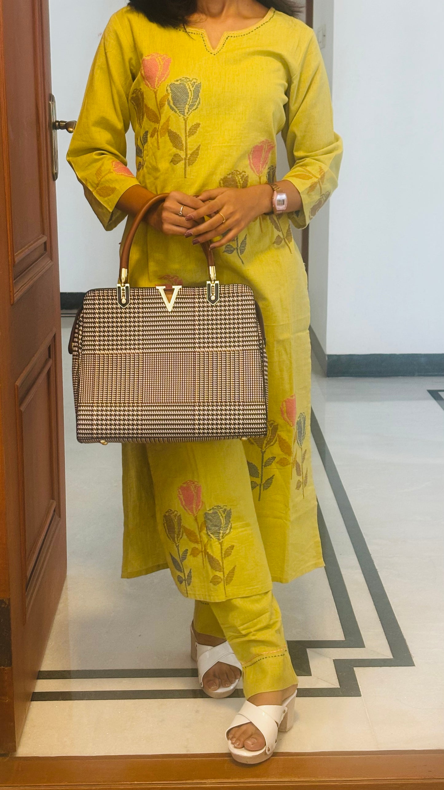 LB0211-II,LB0212-II,LB0213-II Green Coloured Co-ord Set