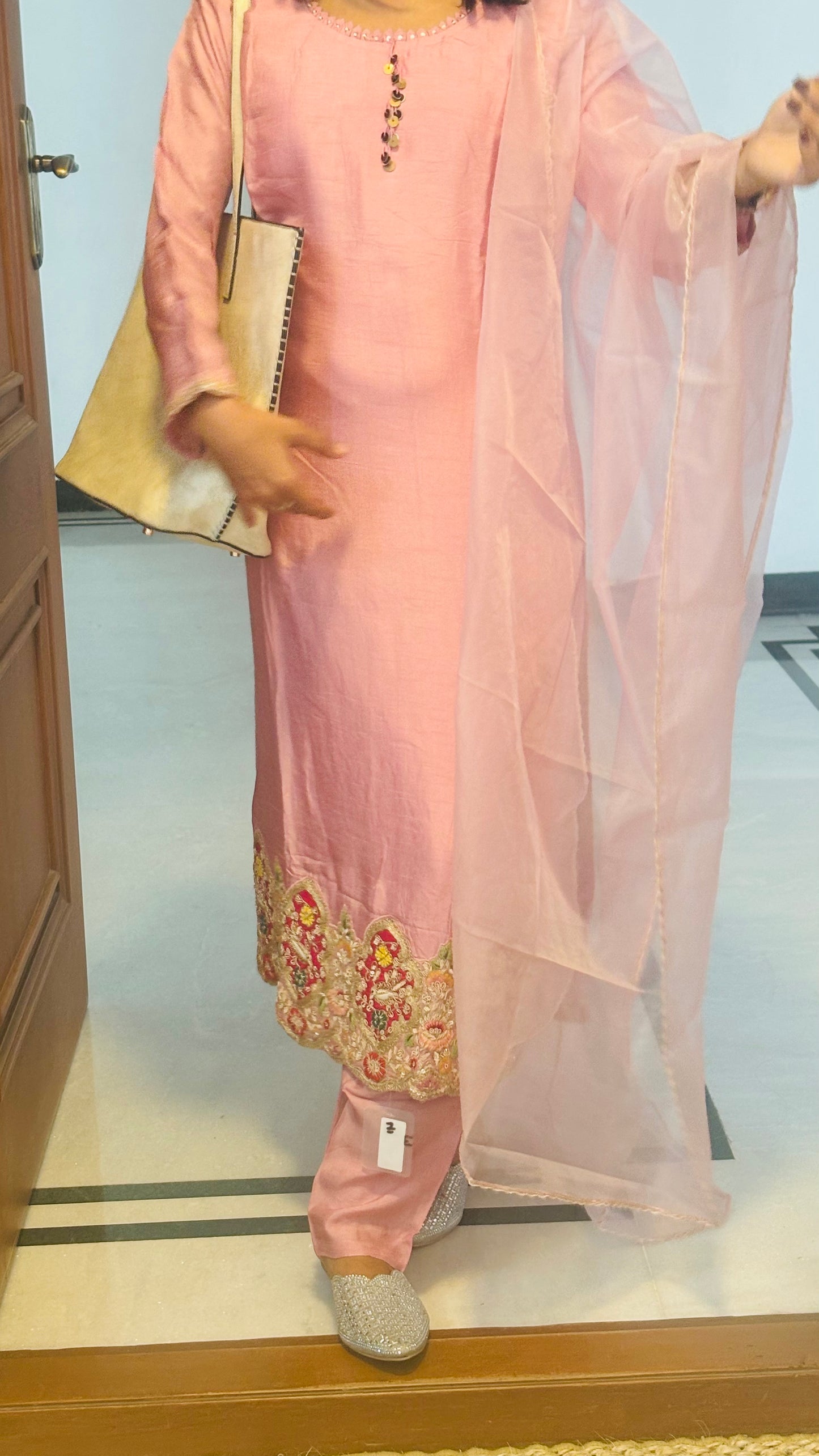 LB0222-II,LB0223-II,LB0224-II Pink Coloured Salwar Set