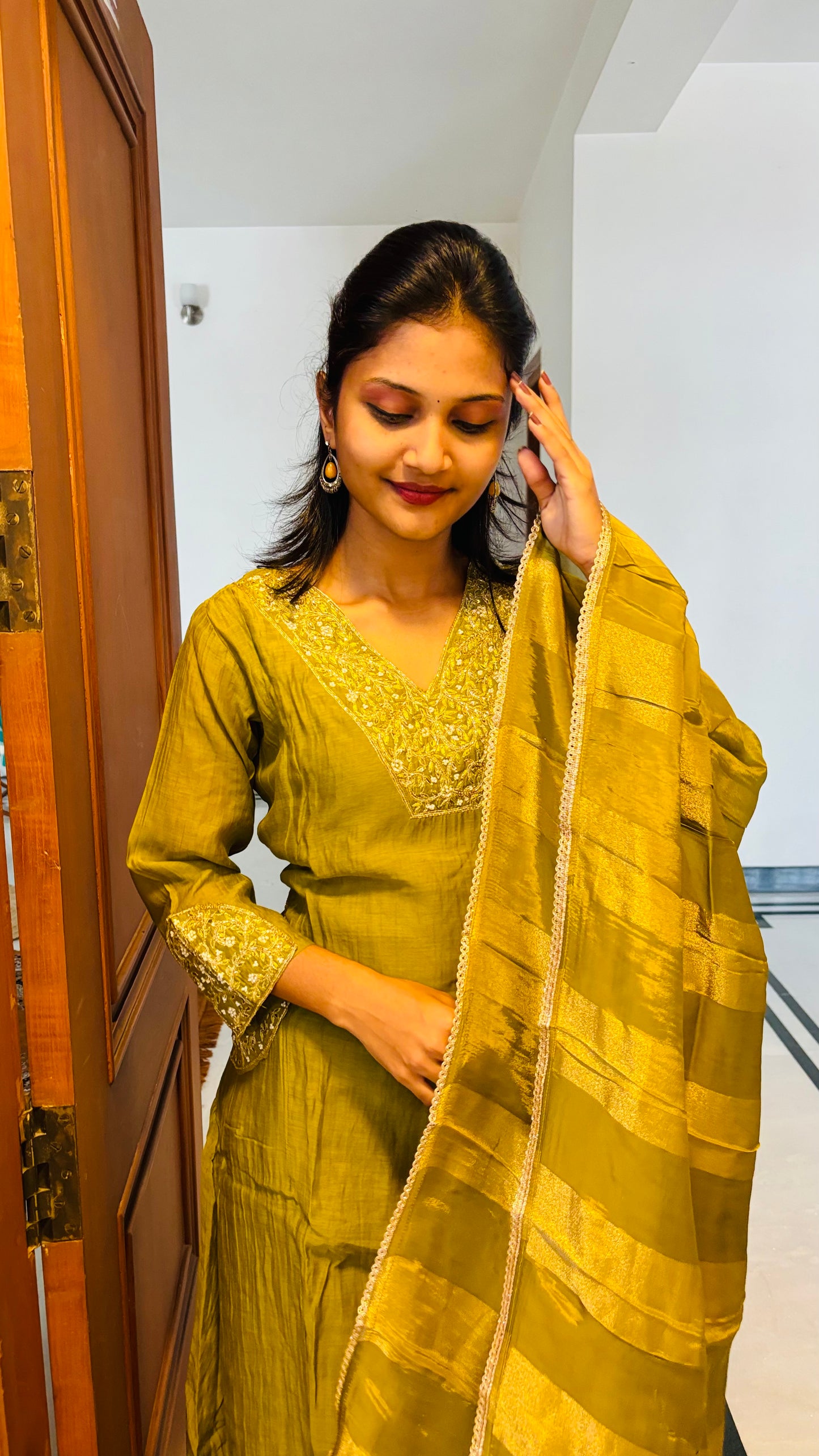 LB0239-II,LB0240-II,LB0241-II Green Coloured Salwar Suit Set