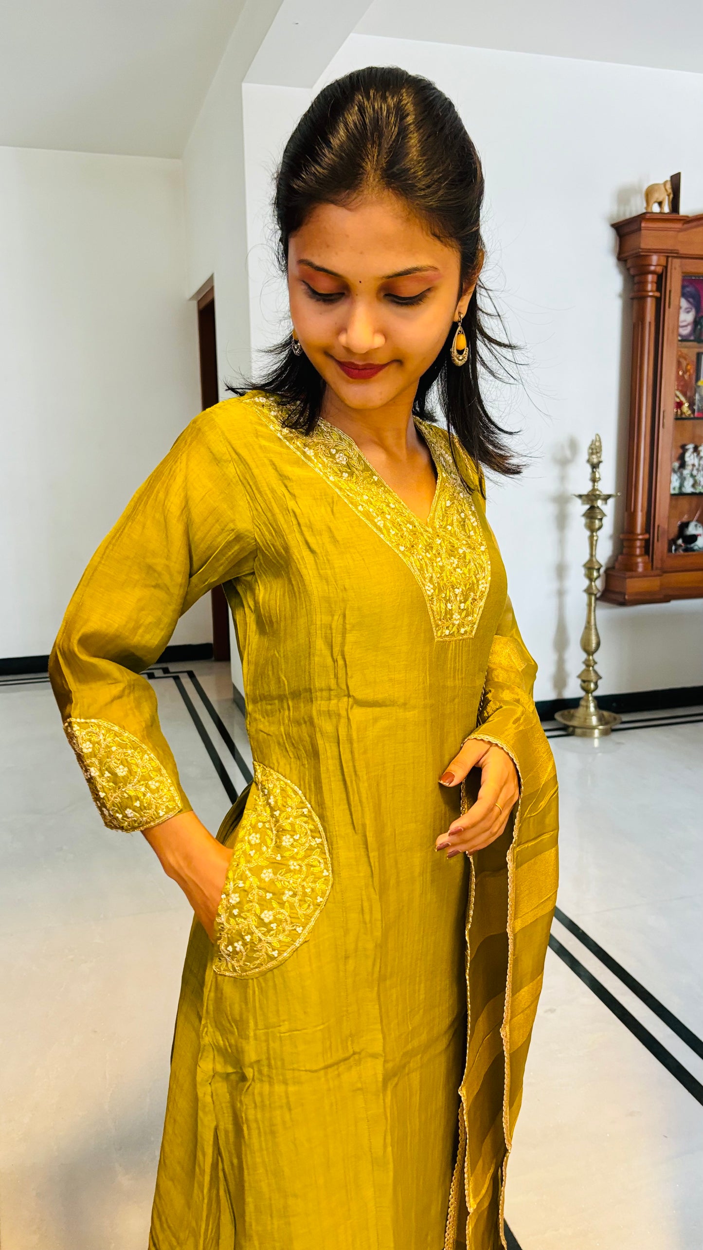 LB0239-II,LB0240-II,LB0241-II Green Coloured Salwar Suit Set