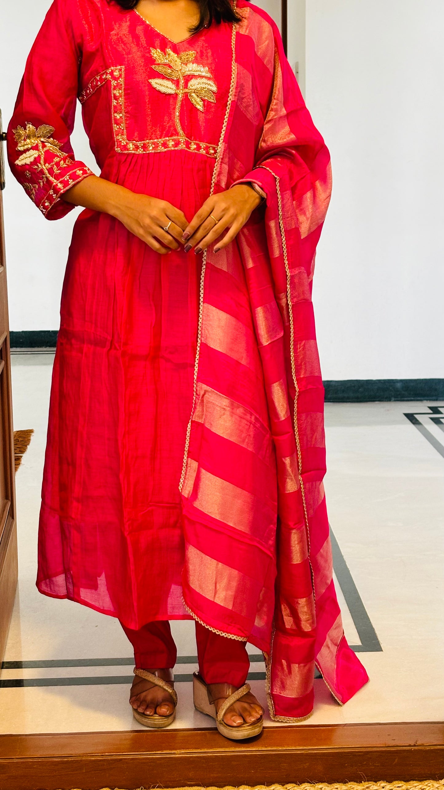 LB0228-II,LB0229-II and LB0230-II Pink Salwar Suit Set