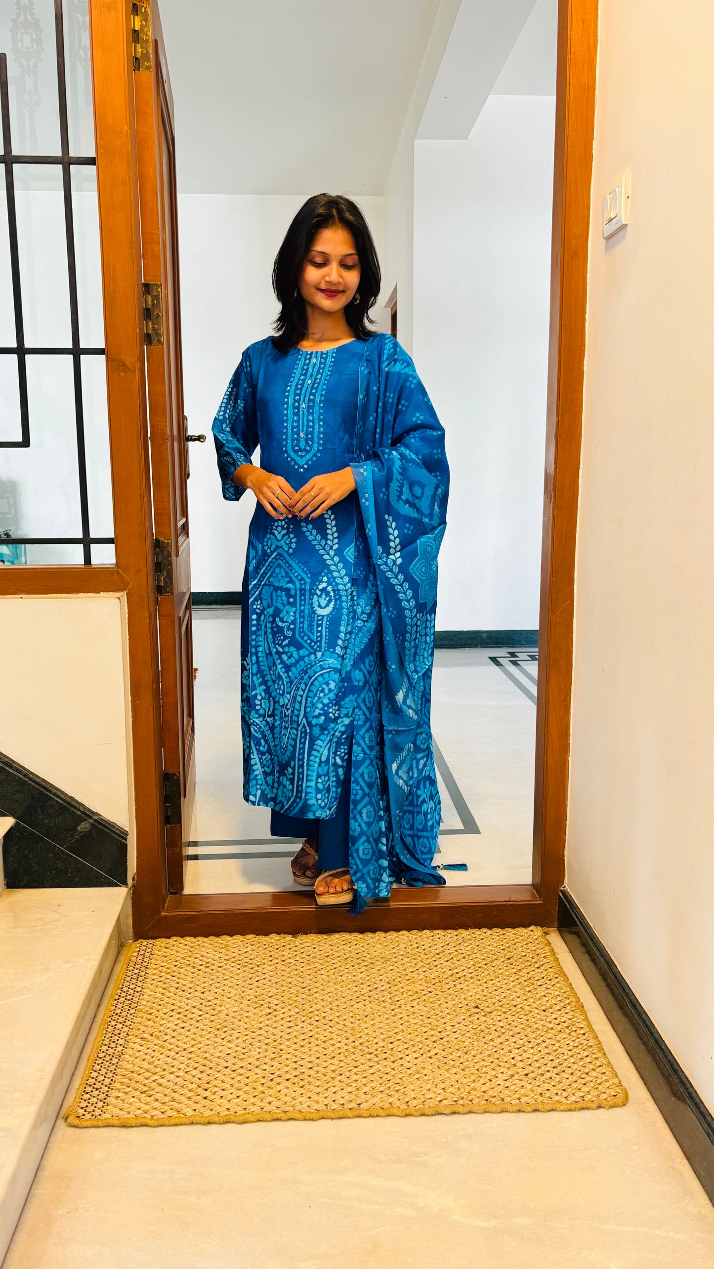 LB0290-II,LB0291-II,LB0292-II Blue Coloured Salwar Suit Set