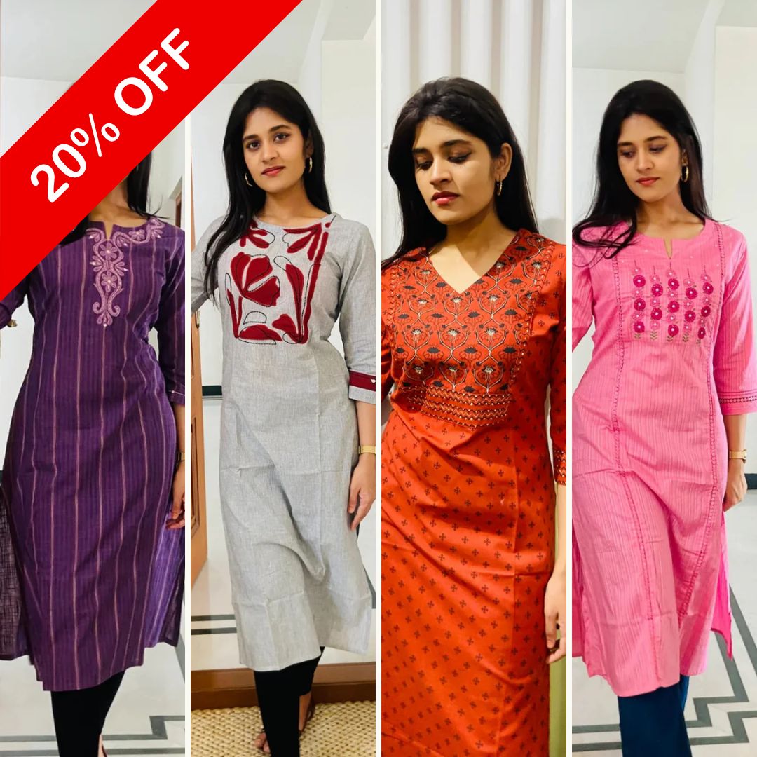 Cotton Kurthas