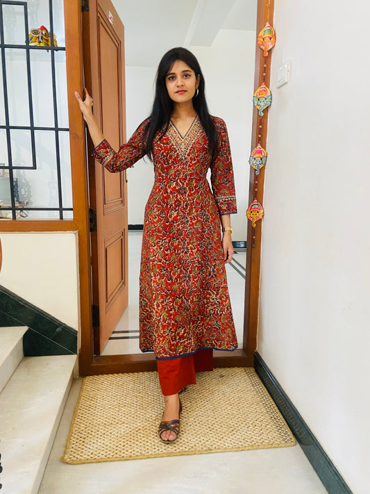 LB0080-Maroon Co-ord Set