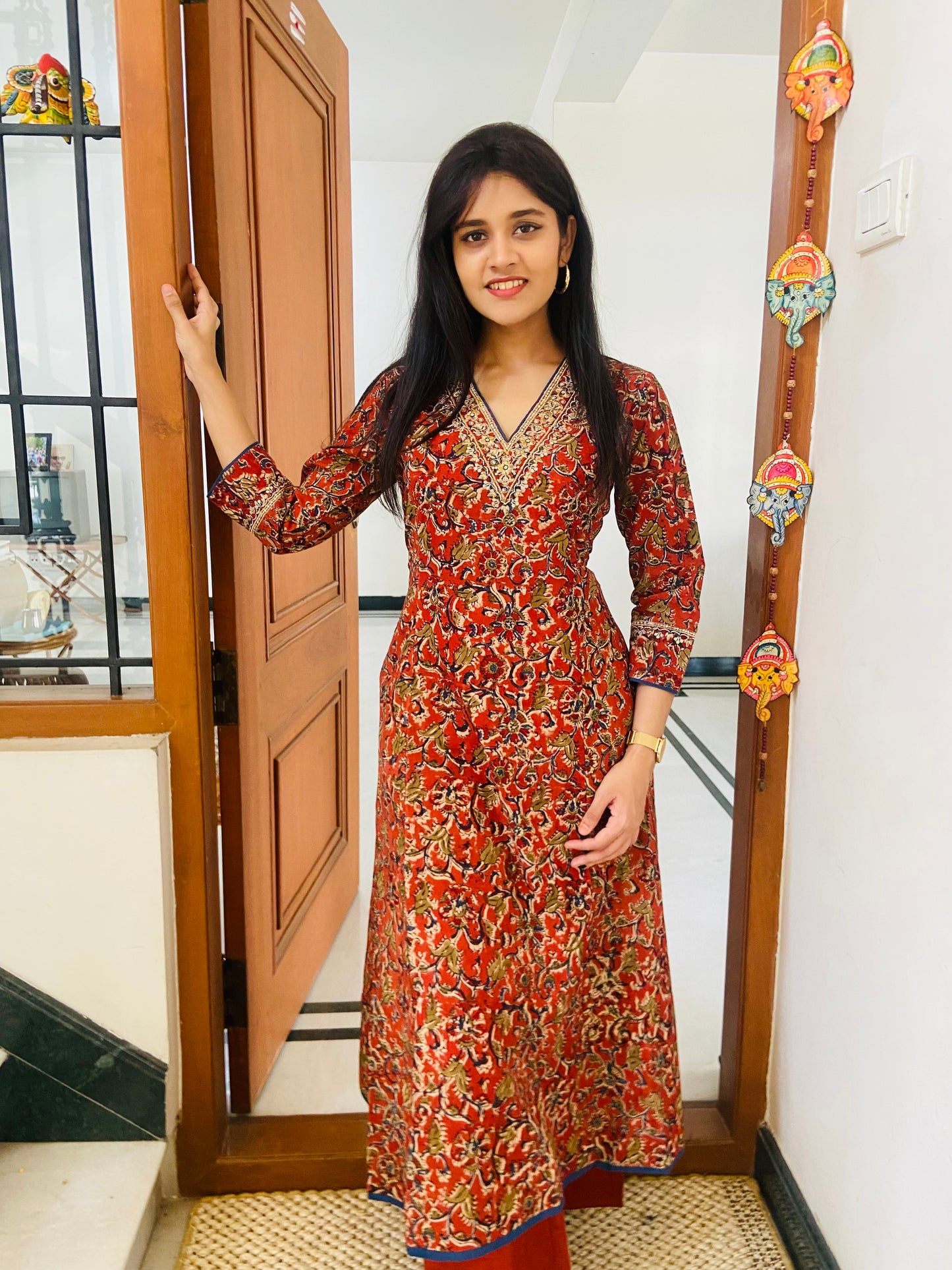 LB0080-Maroon Co-ord Set