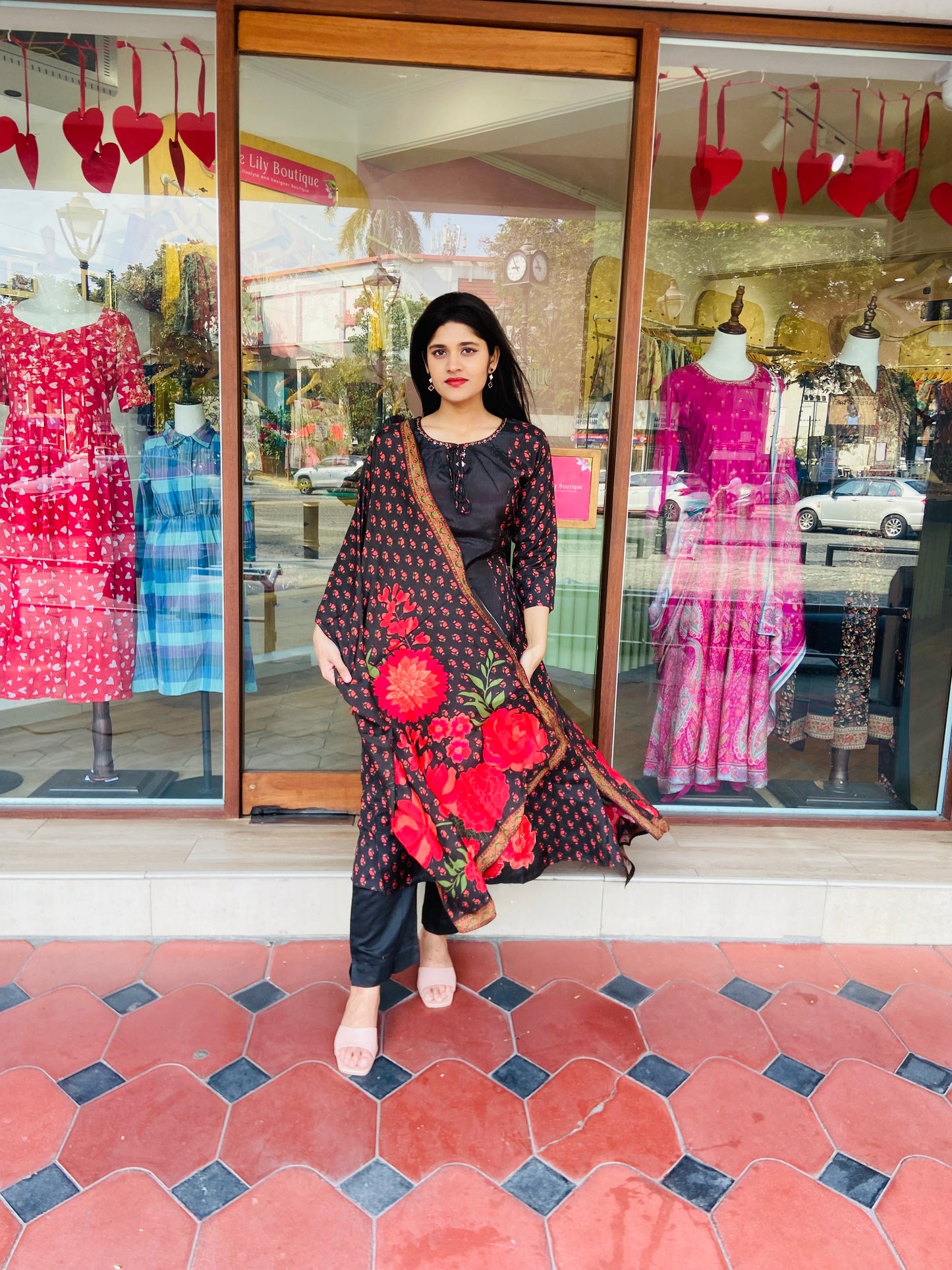 LB0031-Black Salwar Suit Set