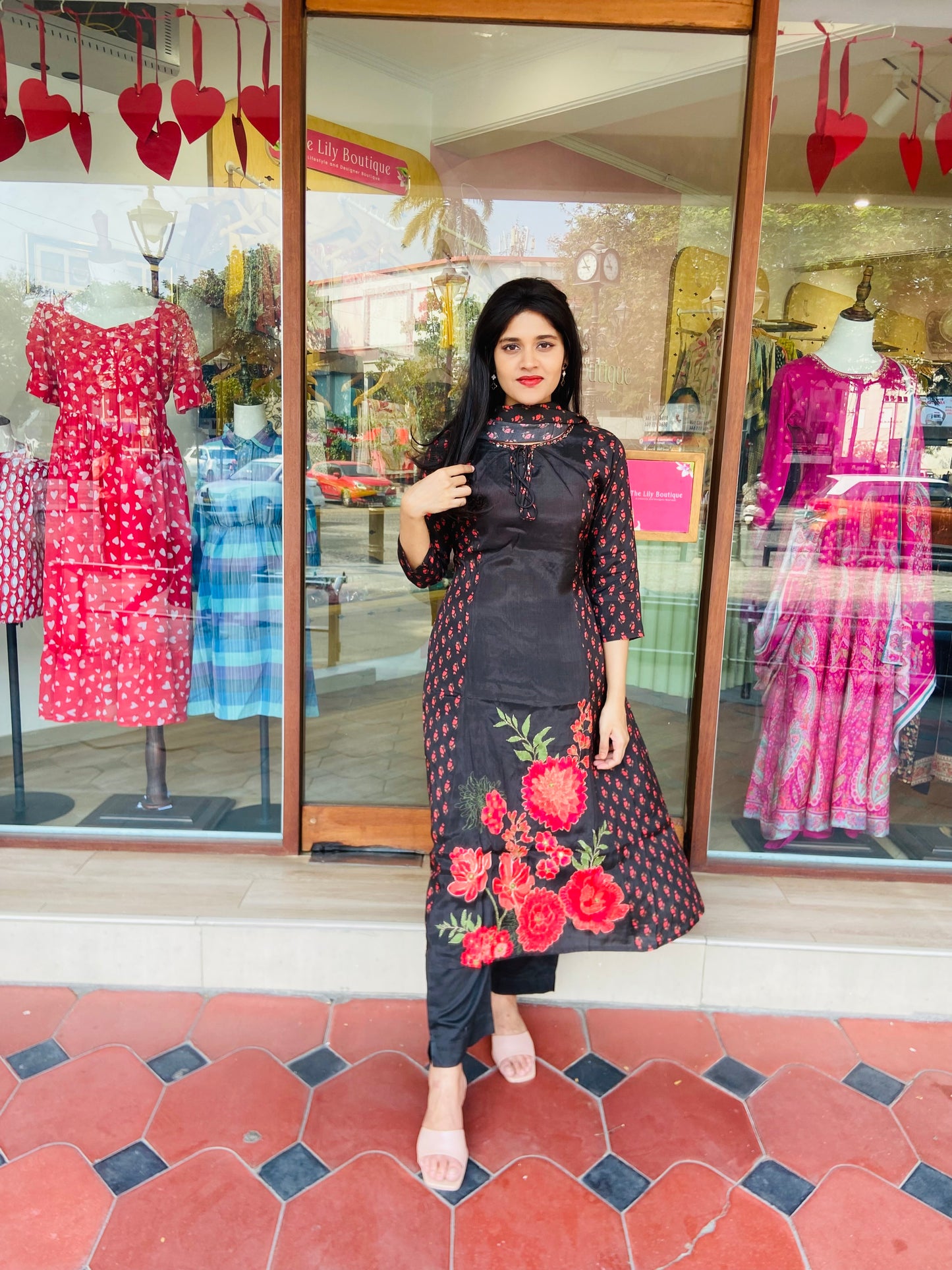 LB0031-Black Salwar Suit Set