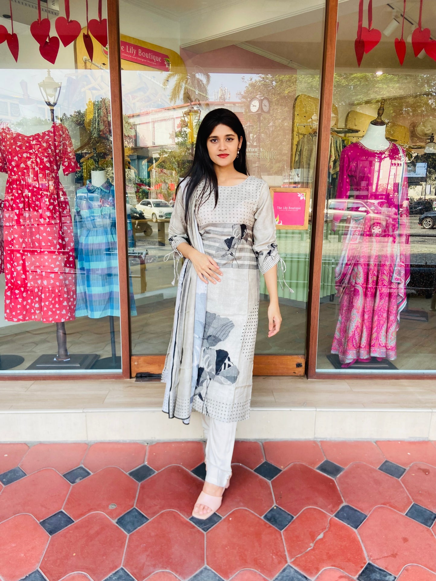 LB0029-Muslin Salwar Suit Set