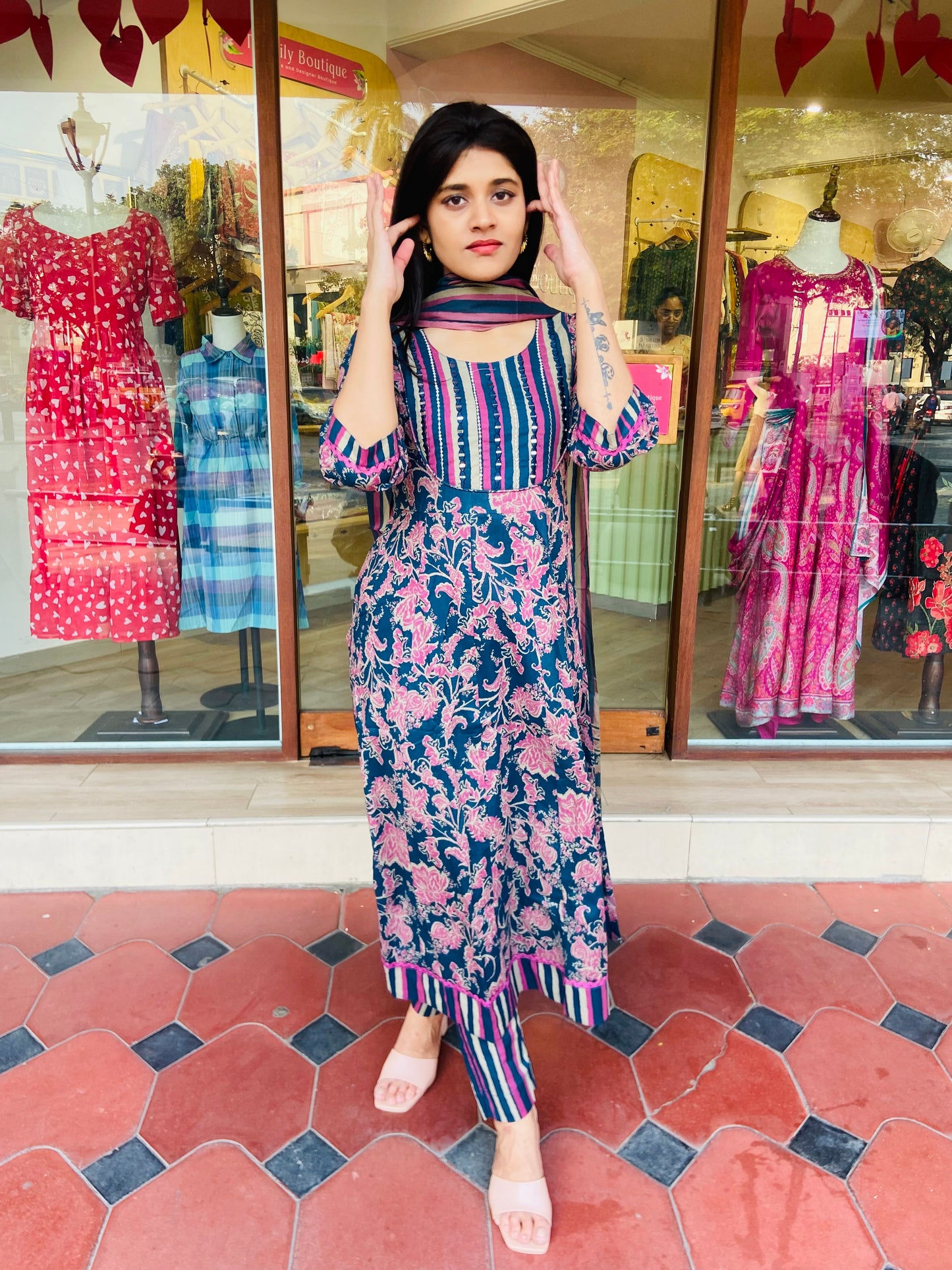 LB0050-Cotton Salwar Set