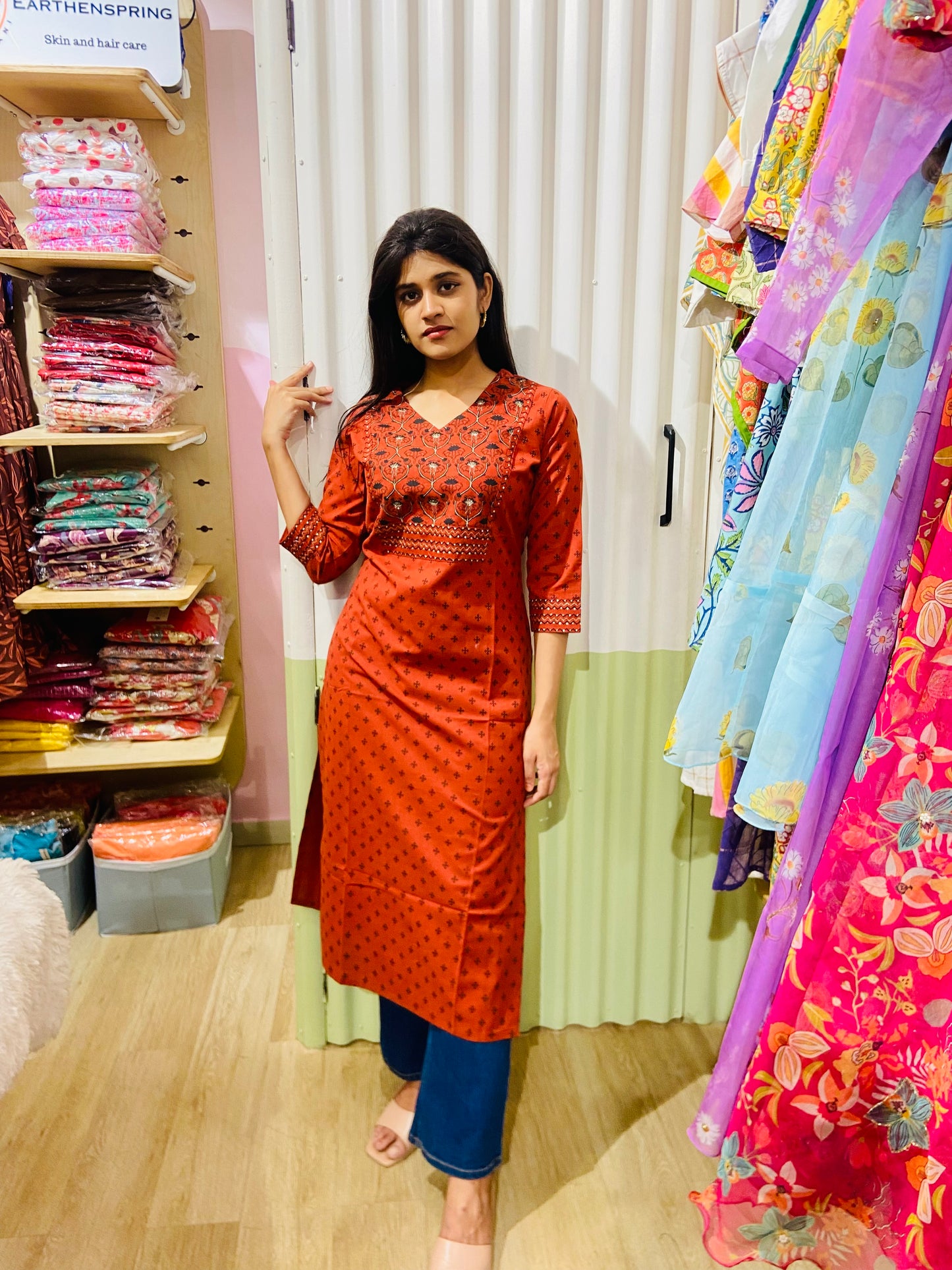 LB0064-K Cotton Kurtha
