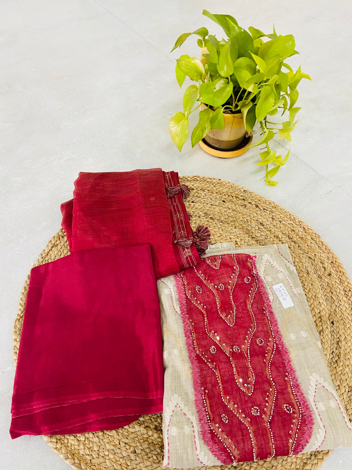 LB0138-II Jamdani Suit Set