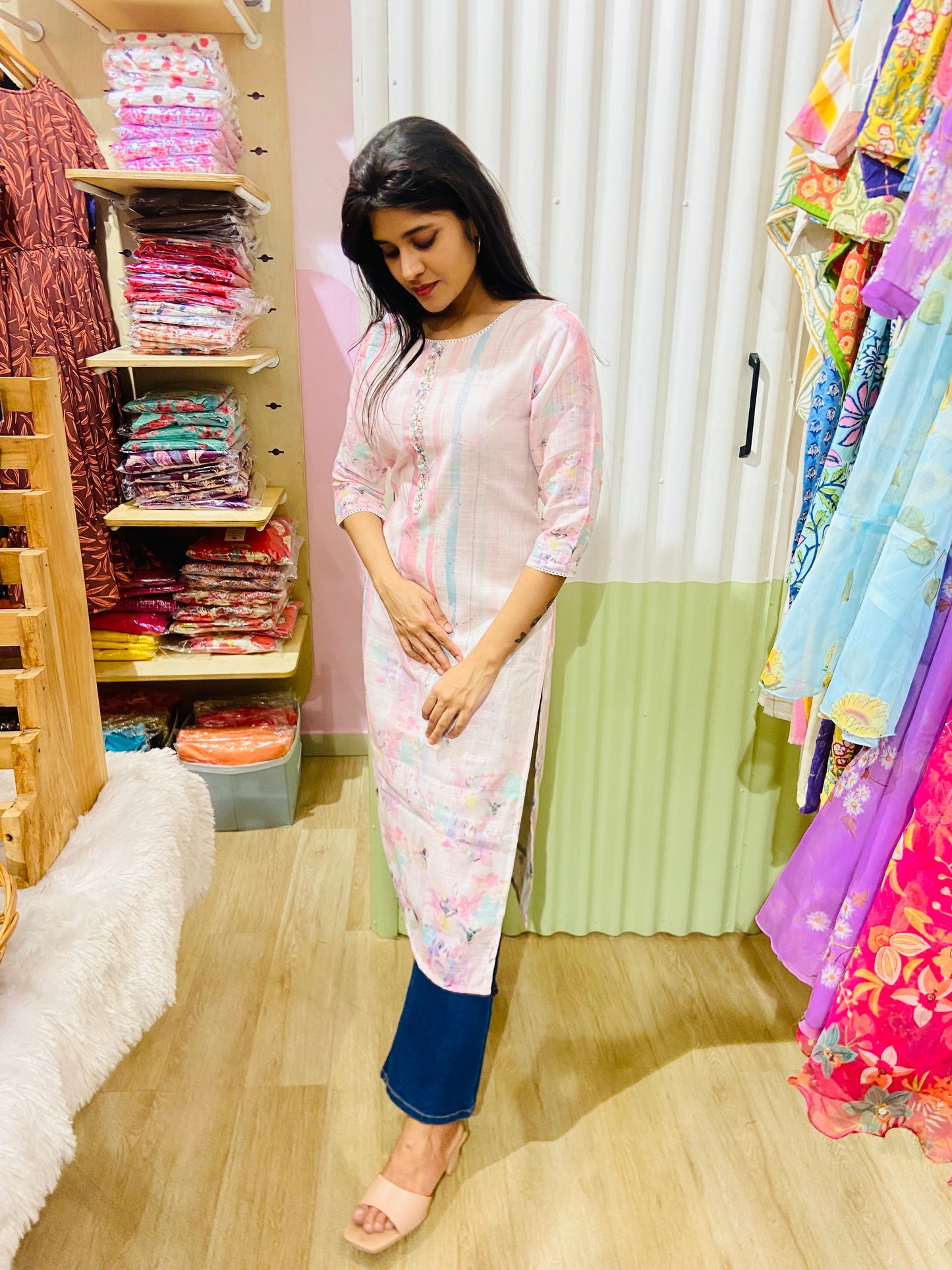 LB0075-Cotton Kurtha