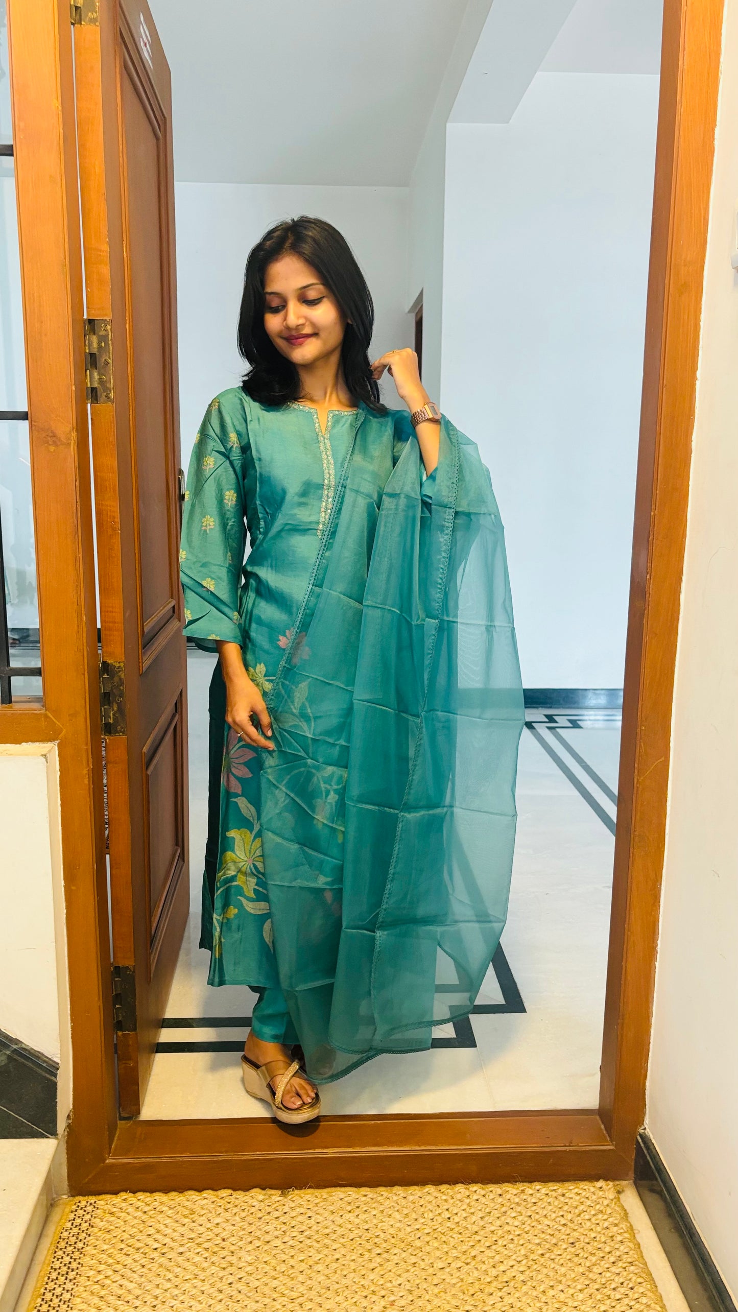 LB0250-Il LB0251-II and LB0252-II Blue Coloured Salwar Suit Set